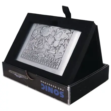 Sonic the Hedgehog replika kartuše za igro omejena izdaja 11 x 7 x 1 cm fotografija izdelka