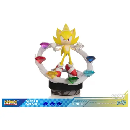 Sonic The Hedgehog Sonic Frontiers smolnata statua Super Sonic 45 cm fotografija izdelka