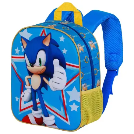 Sonic the Hedgehog Star 3D nahrbtnik 31 cm fotografija izdelka