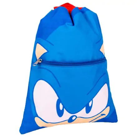 Sonic The Hedgehog telovadna torba 33 cm termékfotója