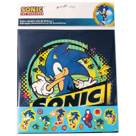 Sonic Thunder album za nalepke s 50 nalepkami fotografija izdelka