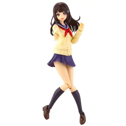 Sousai Shojo Teien Plastični Model Komplet 1/10 Madoka Yuki Touou High School Winter Clothes 15 cm fotografija izdelka