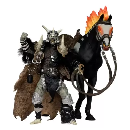 Spawn Akcijska figura Bloodaxe with Horse (Spawn: The Dark Ages) (McFarlane Toys 30th Anniversary) (Gold Label) 18 cm fotografija izdelka