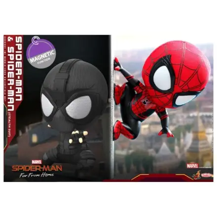 Spider-Man Cosbaby Wave 2 Spider-Man & Spider-Man Stealth Suit fotografija izdelka