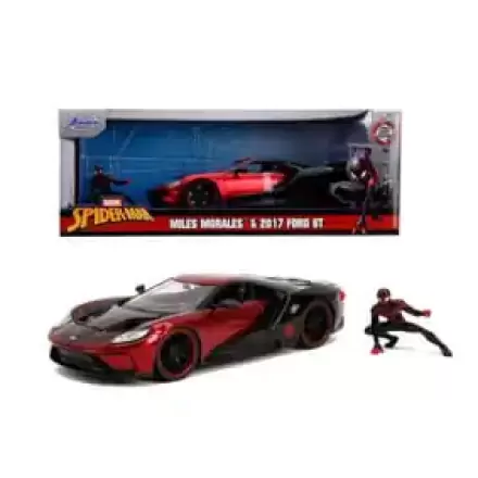 Spider-Man Diecast Model 1/24 2017 Ford GT Miles Morales - modelček iz tlačno litega materiala termékfotója