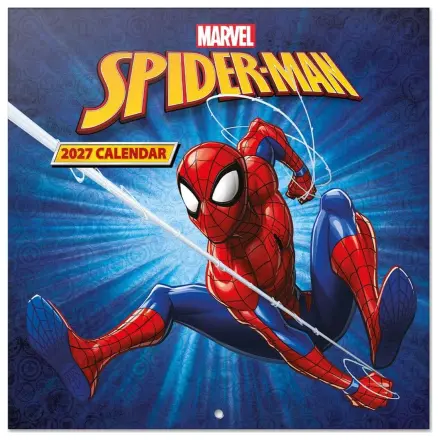 Spider-Man stenski koledar 2027 30 x 30 cm fotografija izdelka