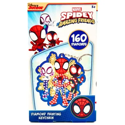 Marvel Spiderman komplet za izdelavo diamantnega obeska za ključe fotografija izdelka