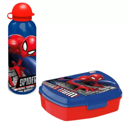 Marvel Spiderman bidon + set škatlica za malico fotografija izdelka