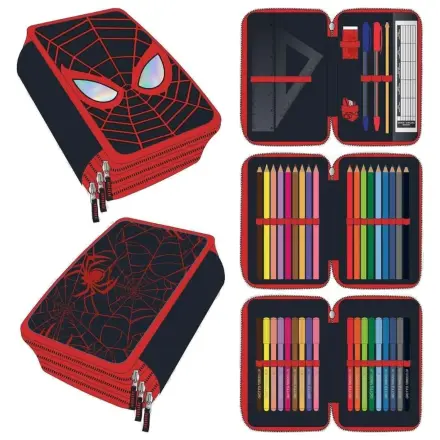 Marvel Spiderman Miles Morales trojna pernica fotografija izdelka