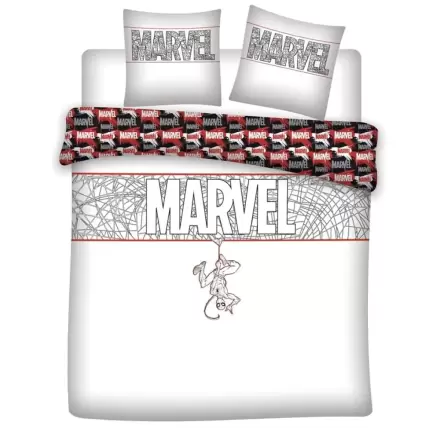 Marvel Spiderman bombažna prevleka za odejo za posteljo 135 cm fotografija izdelka