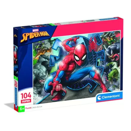 Marvel Spiderman super puzzle 104 kosov termékfotója