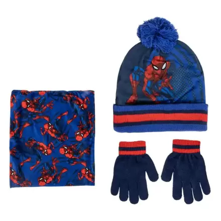 Marvel Spiderman zimski set kapa s snoodom in rokavice fotografija izdelka