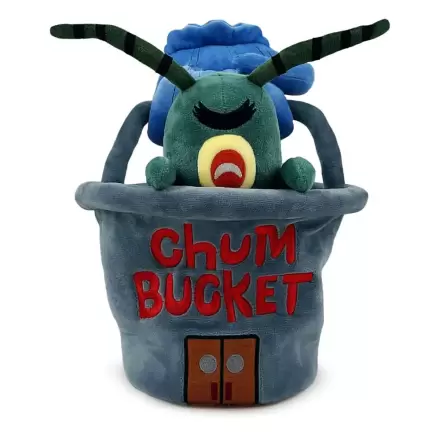 SpongeBob SquarePants plišasta figura Plankton Chum Bucket 22 cm termékfotója