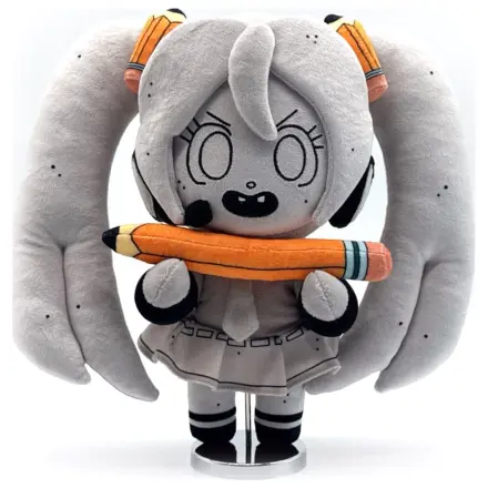 SpongeBob SquarePants x Hatsune Miku plišasta figura DoodleBob Miku 22 cm fotografija izdelka