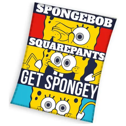 SpongeBob Get Spongey flis odeja fotografija izdelka