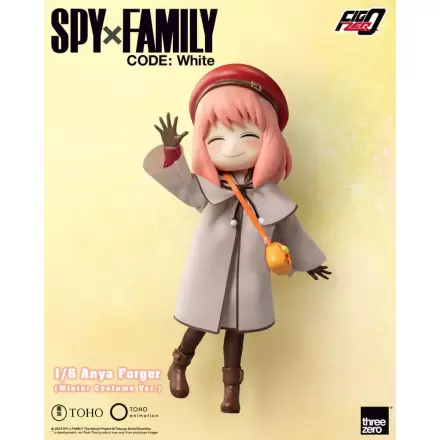 Spy x Family Code: White FigZero akcijska figura 1/6 Anya Forger zimska različica kostuma 17 cm termékfotója