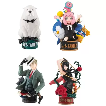 Spy x Family Pettitrama EX Series Zbirateljska Figurica - Set 4 kosov 9 cm fotografija izdelka