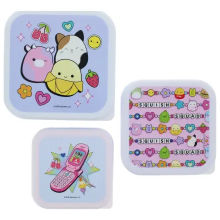 Squishmallows škatle za prigrizke, 3-paket fotografija izdelka