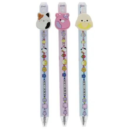 Squishmallows izbrisljivo gel pisalo 3-paket fotografija izdelka