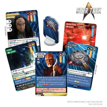 Star Trek: Captain's Chair Card Game: Dolžnost in čast *angleška različica* fotografija izdelka