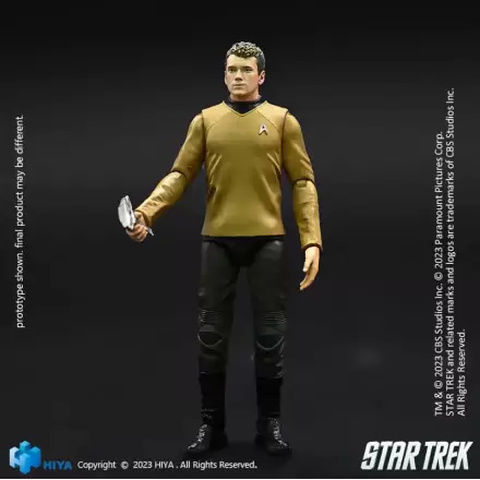 Star Trek Exquisite Mini akcijska figura 1/18 Star Trek 2009 Chekov 10 cm termékfotója