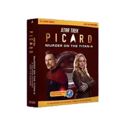 Star Trek Picard Igra skrivnostnega umora Murder on the Titan-A Angleška različica fotografija izdelka