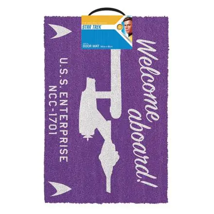 Star Trek Predpražnik Welcome Aboard 40 x 60 cm fotografija izdelka