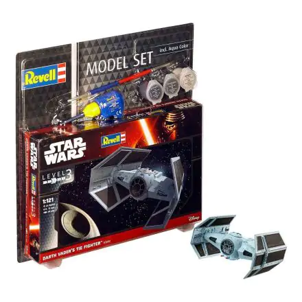 Star Wars Komplet za sestavljanje modela 1/121 Komplet modelov Darth Vader's TIE Fighter 7 cm fotografija izdelka
