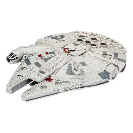 Star Wars Model Kit 1/164 Millennium Falcon 21 cm komplet modela fotografija izdelka