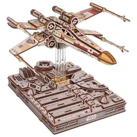 Star Wars 3D lesena sestavljanka Luke Skywalker's X-Wing Starfighter fotografija izdelka