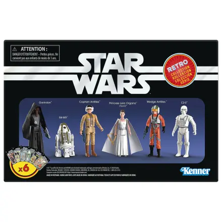 Star Wars: A New Hope Retro Collection set 6 figur 9,5cm fotografija izdelka
