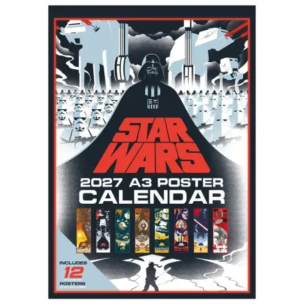 Star Wars Koledar A3 Plakat 2027 fotografija izdelka