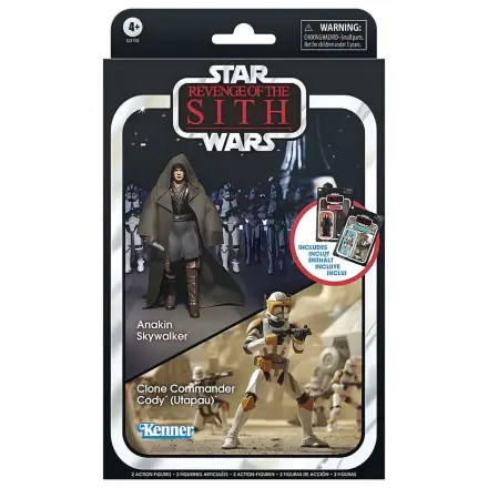 Star Wars Anakin Skywalker & Clone Commander Cody Utapau paket figur 9.5 cm fotografija izdelka
