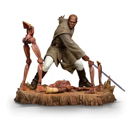 Star Wars Art Scale kip 1/10 Mace Windu 18 cm fotografija izdelka