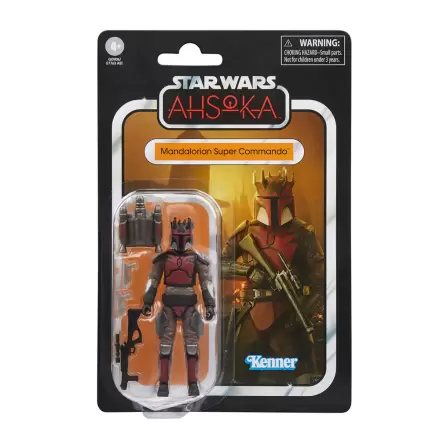 Star Wars Ashoka Mandalorian Super Commando figúrka 9,5 cm termékfotója