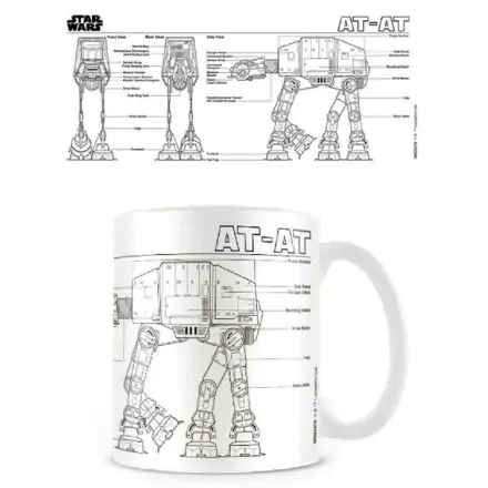 Star Wars AT-AT Sketch skodelica termékfotója