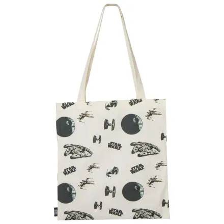 Star Wars črna nakupovalna torba 40 cm fotografija izdelka