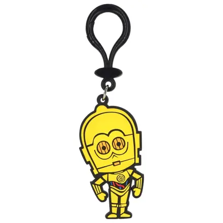 Star Wars Obesek za torbo Soft Touch PVC C-3PO fotografija izdelka