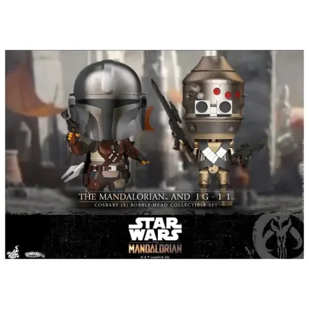Star Wars Cosbaby Wave 3 Mandalorian & IG-11 set fotografija izdelka