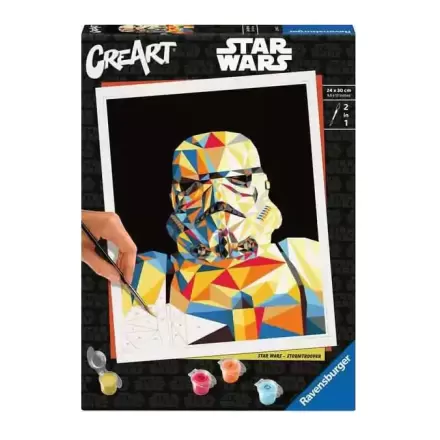 Star Wars CreArt pobarvanka s številkami Painting Set Stormtrooper 24 x 30 cm termékfotója