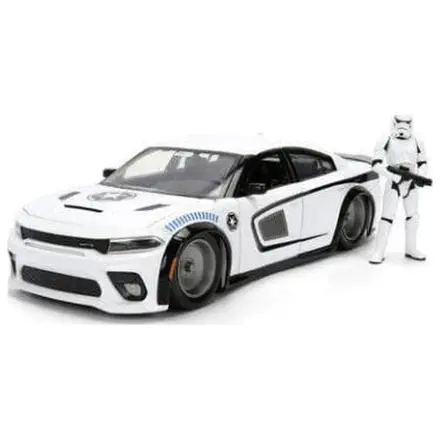 Star Wars Diecast Model 1:24 Stormtrooper Dodge Charger SRT Hellcat fotografija izdelka