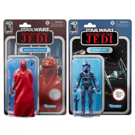 Set 2 figurici cesarska kraljeva garda & Tie Fighter Pilot Return of the Jedi Star Wars fotografija izdelka