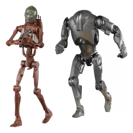 Star Wars Episode II Black Series akcijska figura 2-pack C-3PO (B1 Battle Droid Body) & Super Battle Droid 15 cm termékfotója