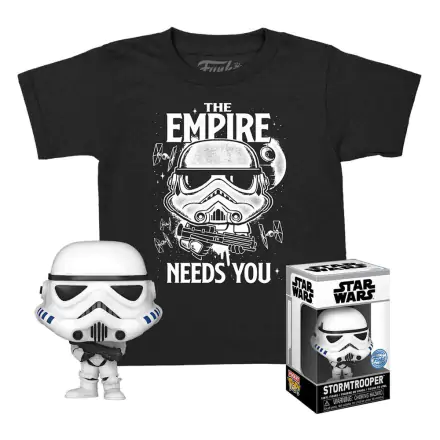 Star Wars Pocket POP! & Majica Stormtrooper (KD) Velikost L termékfotója