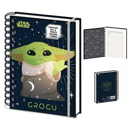 Star Wars Grogu A5 beležka fotografija izdelka