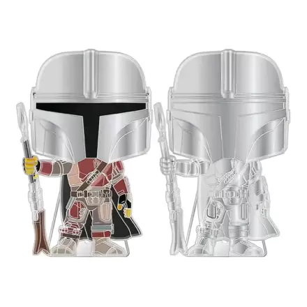 Star Wars Loungefly POP! Emajliran Pin Mando 10 cm termékfotója