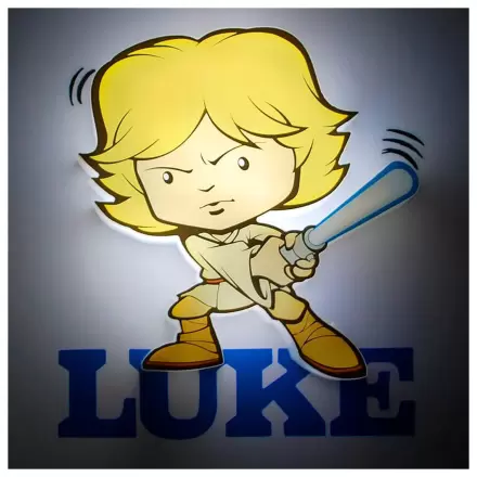 Star Wars Luke Skywalker 3D Svetlobna FX mini svetilka fotografija izdelka