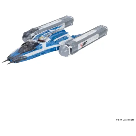 Star Wars Srednje vozilo in figura BTL-B Y-wing in Ahsoka in R7-A7 fotografija izdelka