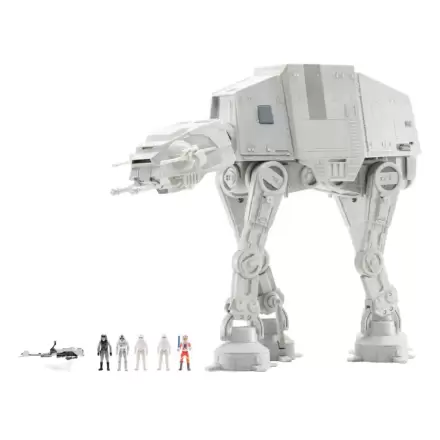 Star Wars Micro Galaxy Squadron Feature Vehicle s figuricami Jurišni razred AT-AT 24 cm fotografija izdelka