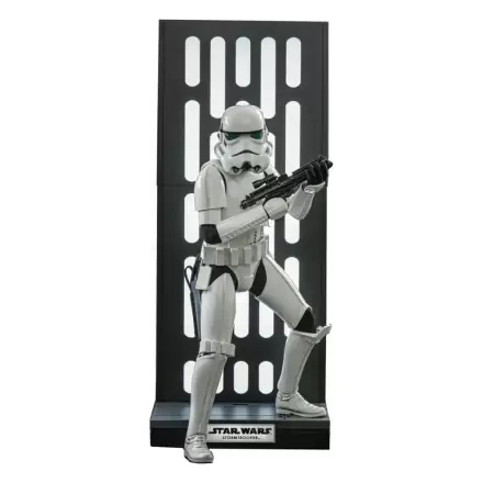 Star Wars Movie Masterpiece Akcijska Figura 1/6 Stormtrooper z Death Star Okoljem 30 cm termékfotója